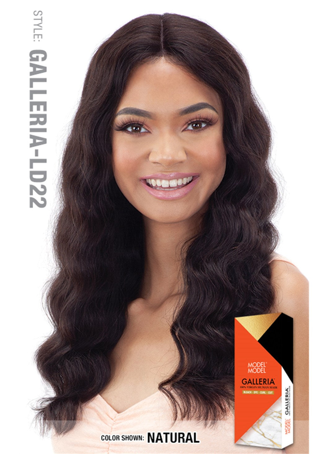 LD22 LACE FRONT LACE PART WIG GALLERIA 22 INCH – Pearl Beauty Supply